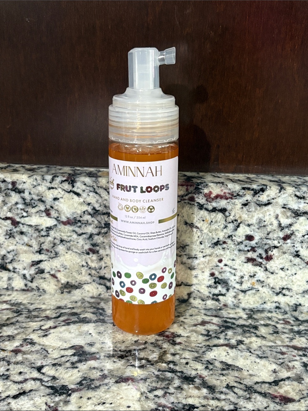 Aminnah Fruit Loops Body Cleanser